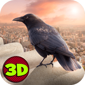 City Bird Crow Simulator 3D