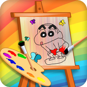 Coloring Book Shinchan For Kids