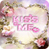 Flower Heart Kiss Me Live Wall