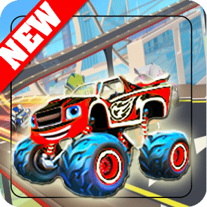 Blaze Truck Monster Machine 4X4 Racing Rush