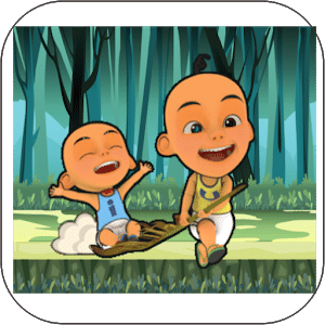 subway adventure of super upin dan kawan