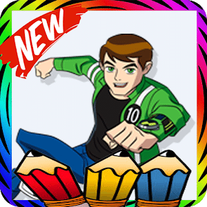 Coloring Book Ben 10 Ultimate Alien Heroes