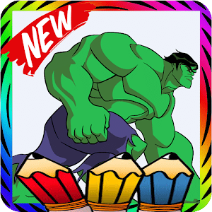 Hulk Coloring Game The Incredible Super Heroes