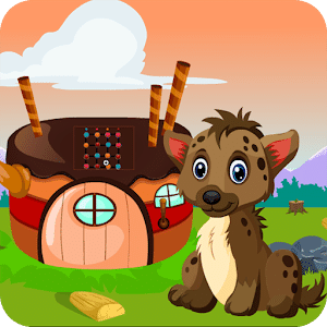 Baby Hyena Rescue Best Escape Game-325