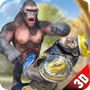 Wild Gorilla Fighting 2018: Jungle Animal Apes War