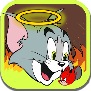 Angel Tom and jerry the devil