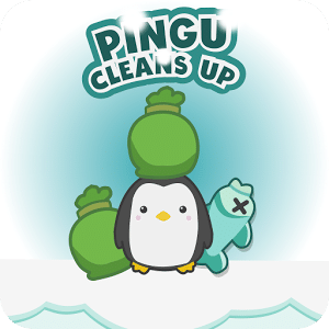 Pingu Cleans Up