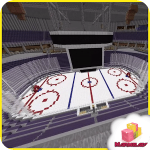 Map Ice Hockey Arena for MCPE