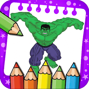 Coloring Pages for The incredible Hulk