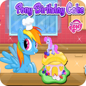 Pony Birthday Cake