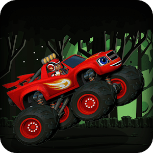 New Blaze Monster Truck Machine Race 2018