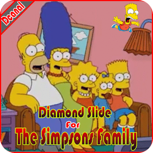 Diamond Slide For The Simpsons Family