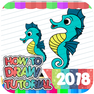 How To Draw Seahorse