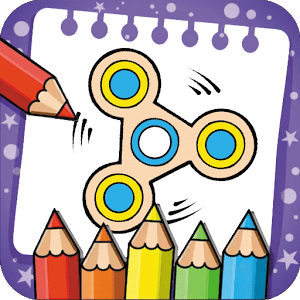 Fidget Spinner coloring book