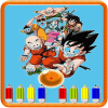 Coloring book for Dragon kung fu