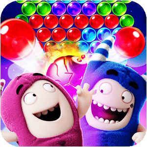 oddbods bubble shooter adventure