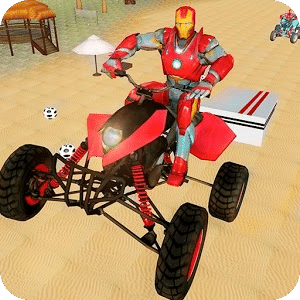 超级英雄 一台电视 特技 赛跑 临