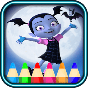 vampirina coloring ballerina vee game