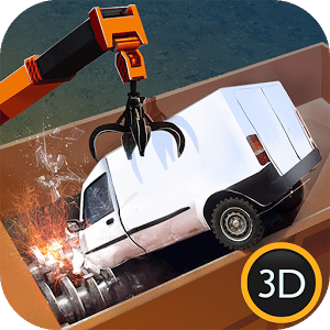 Car Crushing Junk Truck Sim 3D