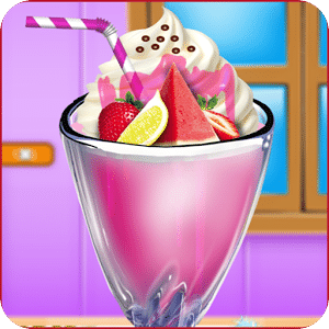 Milkshake Cooking and Decoration