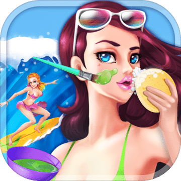 冲浪女孩 - 沙滩SPA & 免费女孩游戏