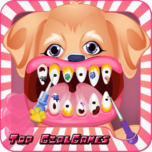 疯狂的狗牙医 - 女孩游戏