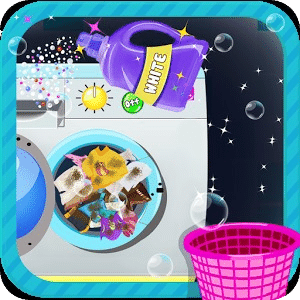 Kids Laundry Wash & Clean Up