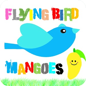 Flying Bird and Mangoes