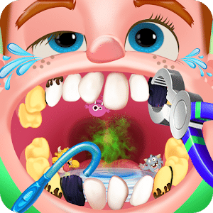 疯狂的孩子牙医 - ER紧急医生游戏