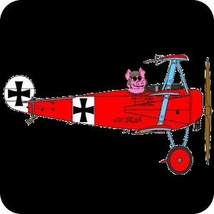 Pink Baron, Pig fly Fokker