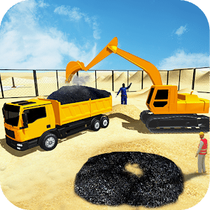 Real City Road Building Construction 3D