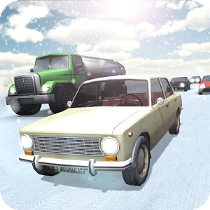 Russian Winter Traffic Racer