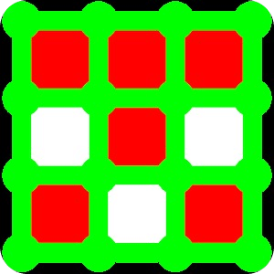 Line vs Box. Dots and Boxes