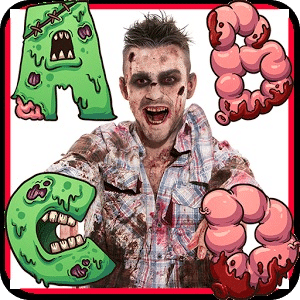 Zombie Alphabet Puzzles