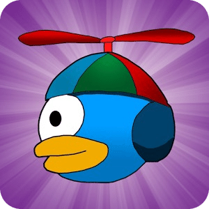 Flappy Helicopter bird
