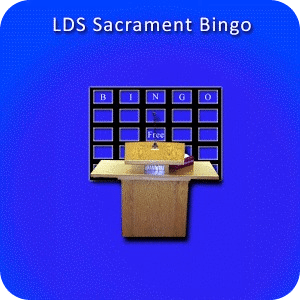 LDS Sacrament Bingo