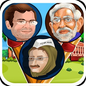 Modi Rahul Kejriwal (Fun Game)