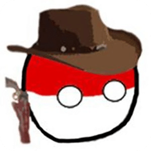 Polandball in the Wild West