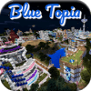 Blue Topia Amazing Map for MCPE