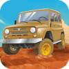 Hill Climb Racing: UAZ car climb