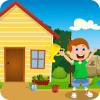 Cute Boy Rescue From Room Kavi Game-375