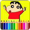 Coloring Shinchan Crayon