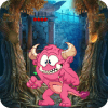 Cute Pink Monster Rescue Best Escape Game-378