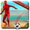 Superhero Beach Soccer : Real Football Game 2018