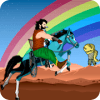 Rainbow unicorn run 2-ninja bahubali & zombie 3