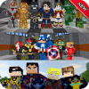 Superhero skins for mcpe 3D