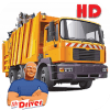 Real Dump Truck Sim 3D:Trash Truck City Pickup Run