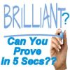 Math Quiz- Are you Brilliant? can Prove In 5 Secs