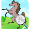 Horse Draw Color By Number Pixel Art 2018