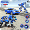 Transforming Cop Robot Car Bear Robot Animal Games